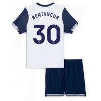 Tottenham Hotspur Rodrigo Bentancur #30 Domáci Detský futbalový dres 2024-25 Krátky Rukáv (+ trenírky)